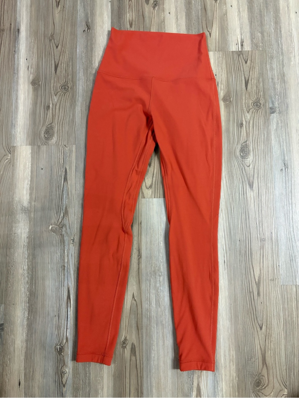 Lululemon High-Rise Leggings in Burnt Orange sz 6